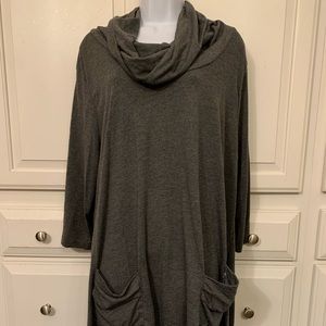 Tunic Top Cowl Collar